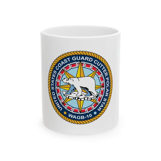USCGC Polar Star WAGB 10 (U.S. Coast Guard) White Coffee Mug