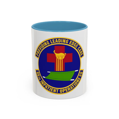 88 Inpatient Operations Squadron AFMC (U.S. Air Force) Accent Coffee Mug