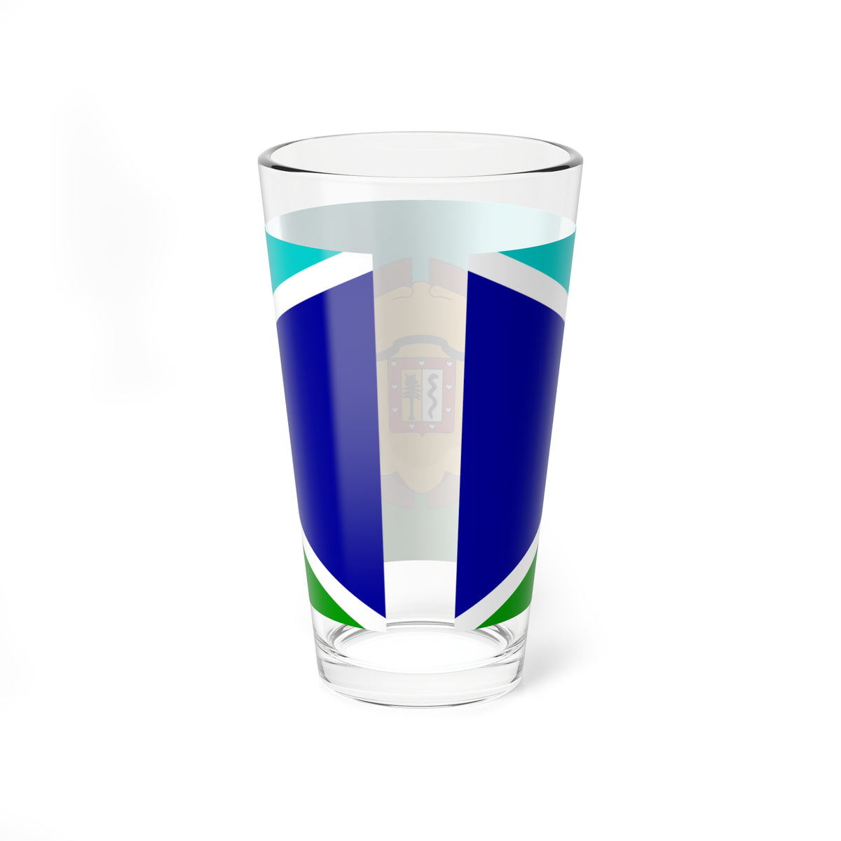 Bandera del Municipio Andres Bello (Venezuela) Pint Glass 16oz