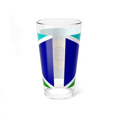 Bandera del Municipio Andres Bello (Venezuela) Pint Glass 16oz