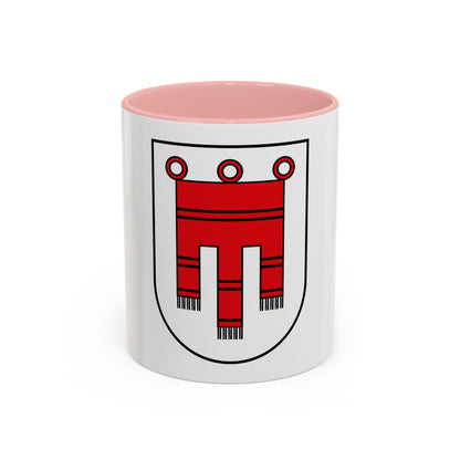 Coat of Arms of Vorarlberg Austria - Accent Coffee Mug