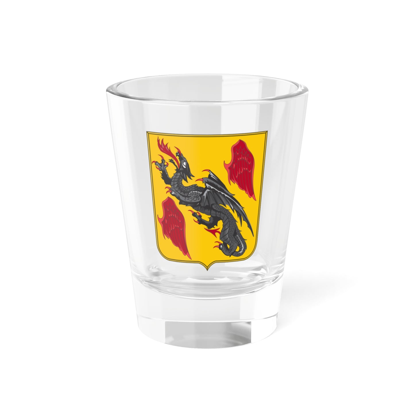 81 Airborne Antiaircraft Artillery Battalion 2 (U.S. Army) Shot Glass 1.5oz