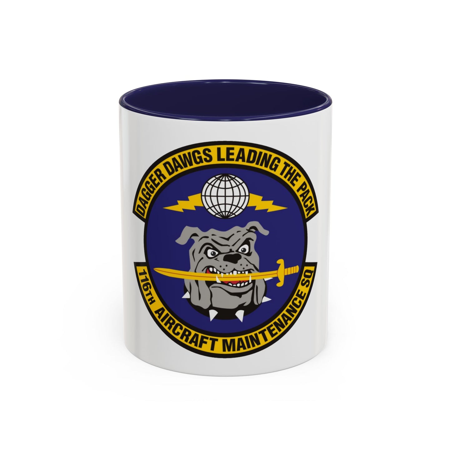 116th Aircraft Maintenance Squadron (U.S. Air Force) Accent Coffee Mug