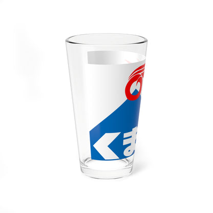 Flag of Kumamoto Prefecture 1960 (Japan) Pint Glass 16oz