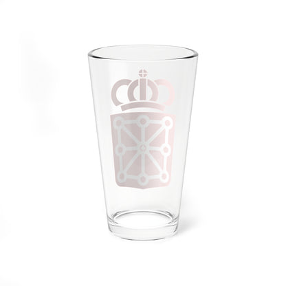 Escudo del gobierno de Navarra (Spain) (Coat of Arms) Pint Glass 16oz