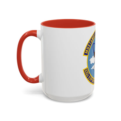 332d Expeditionary Operations Support Squadron (U.S. Air Force) Accent Coffee Mug