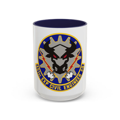 451st Expeditionary Civil Engineer Squadron (U.S. Air Force) Accent Coffee Mug