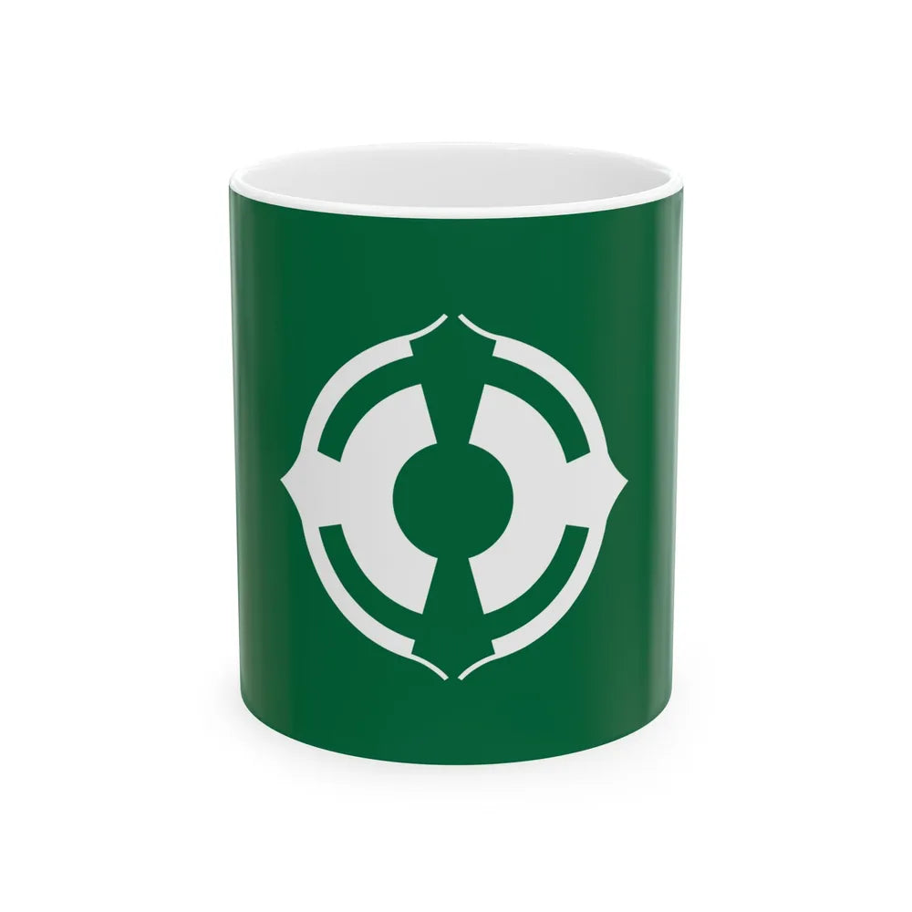 Flag of Matsudo Chiba Japan - White Coffee Mug-11oz-Go Mug Yourself