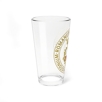 Vasto-Stemma-3 (Italy) (Coat of Arms) Pint Glass 16oz