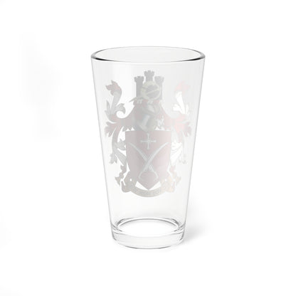 Coat of Arms of Van Mildert College Durham University (England) (Coat of Arms) Pint Glass 16oz