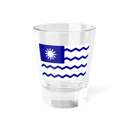Ensign of the Chinese Salt Administration (China) Shot Glass 1.5oz