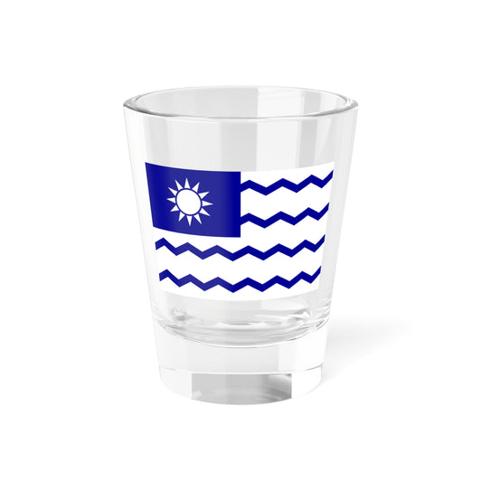 Ensign of the Chinese Salt Administration (China) Shot Glass 1.5oz