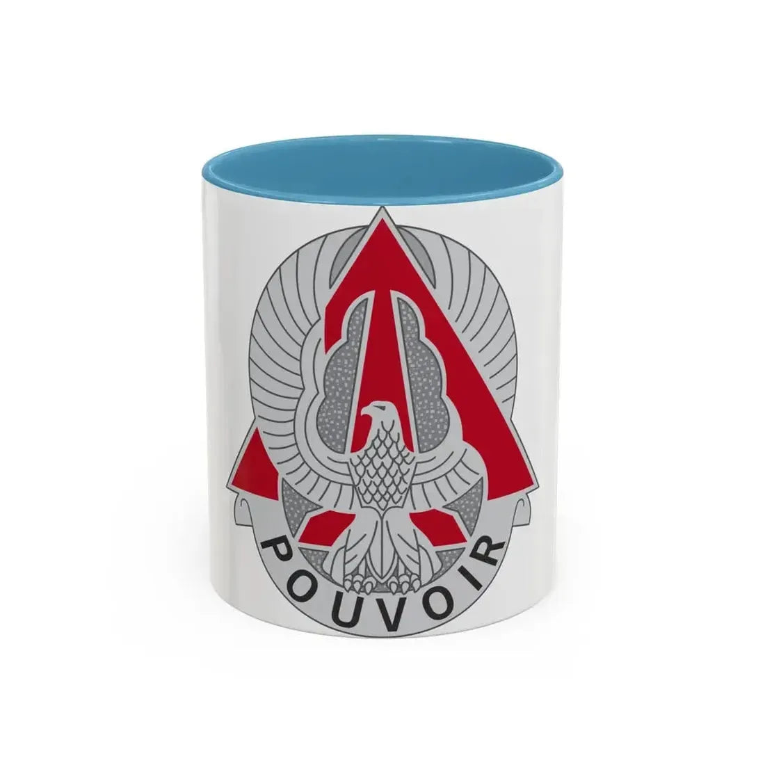 227 Aviation Regiment (U.S. Army) Accent Coffee Mug 11oz Light Blue - Go Mug Yourself