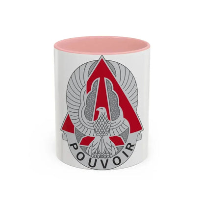 227 Aviation Regiment (U.S. Army) Accent Coffee Mug 11oz Pink - Go Mug Yourself