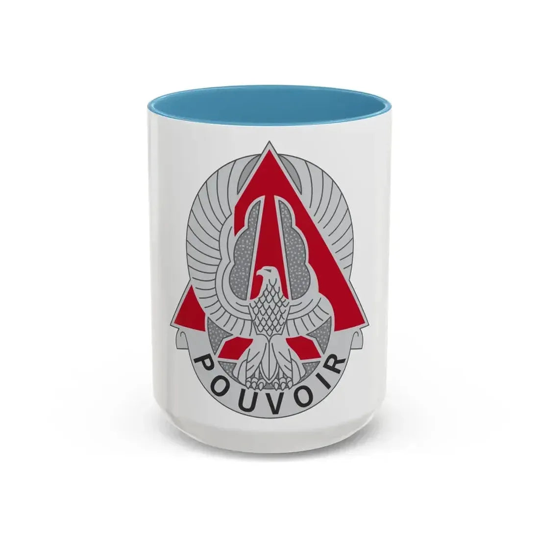 227 Aviation Regiment (U.S. Army) Accent Coffee Mug 15oz Light Blue - Go Mug Yourself