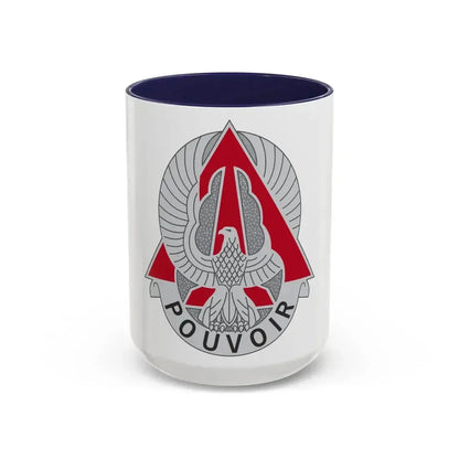 227 Aviation Regiment (U.S. Army) Accent Coffee Mug 15oz Navy - Go Mug Yourself