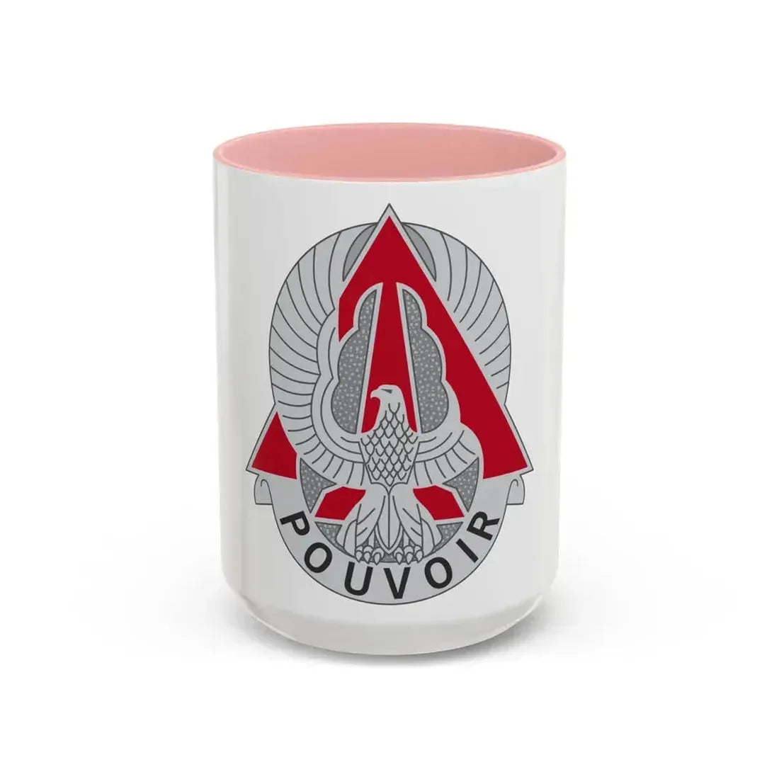 227 Aviation Regiment (U.S. Army) Accent Coffee Mug 15oz Pink - Go Mug Yourself
