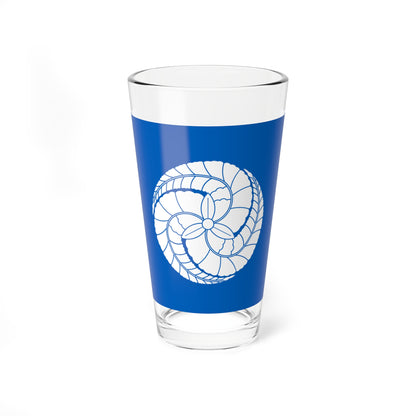 Flag of the Kuroda Lords of Fukuoka in Chikuzen Province A (Japan) Pint Glass 16oz