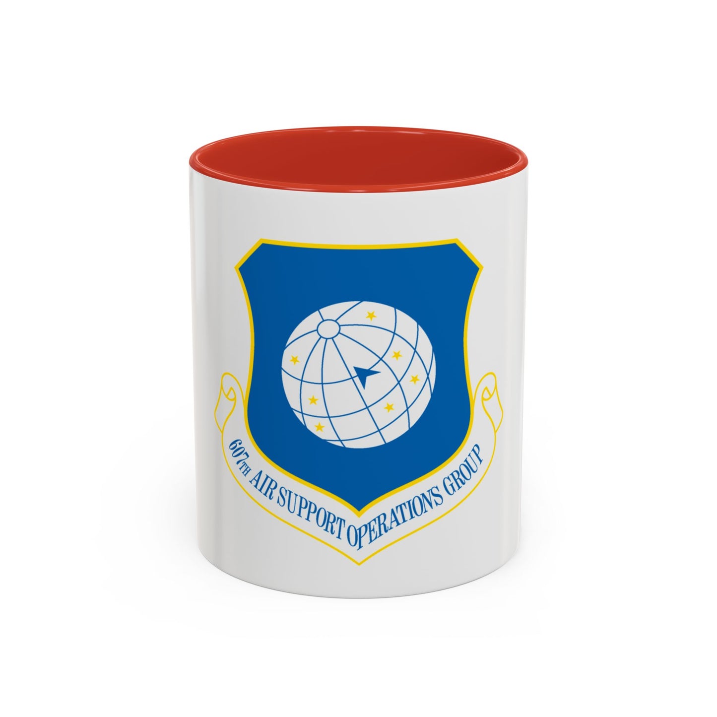 607th ASOGR (U.S. Air Force) Accent Coffee Mug