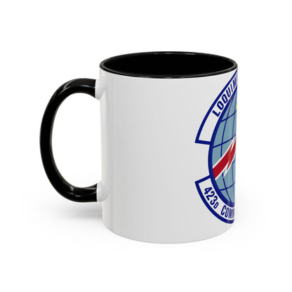 423d Communications Squadron (U.S. Air Force) Accent Coffee Mug