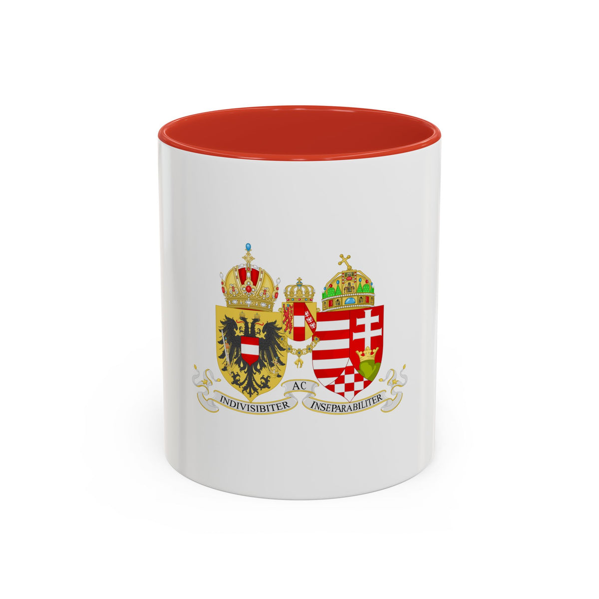 Lesser Coat of arms of Austria-Hungary - Accent Coffee Mug