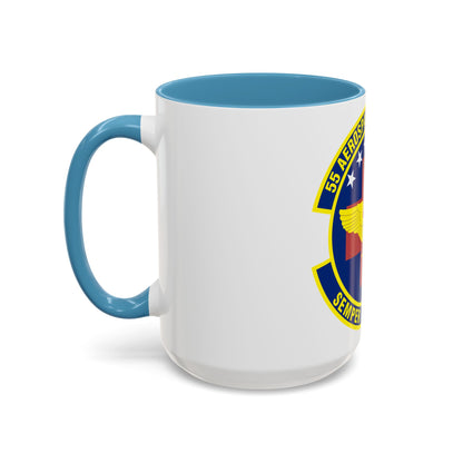 55th Aerospace Medicine Squadron (U.S. Air Force) Accent Coffee Mug