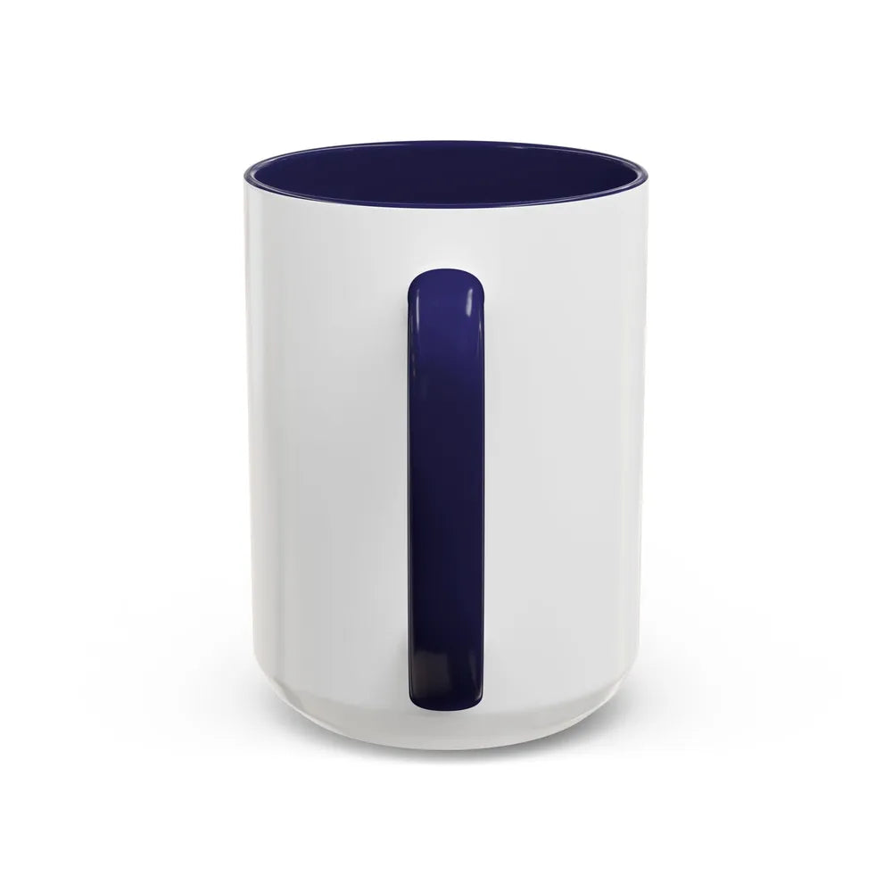 Flag of Ashkelon Israel - Accent Coffee Mug-Go Mug Yourself