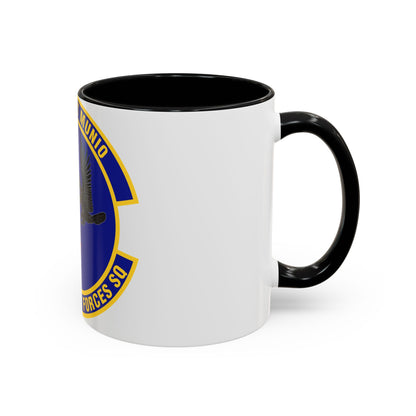 802d Security Forces Squadron (U.S. Air Force) Accent Coffee Mug