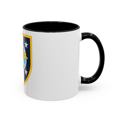 Uniformed Services University of the Health Sciences (U.S. Army) Accent Coffee Mug