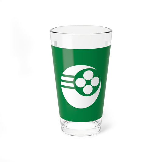 Flag of Motosu Gifu (Japan) Pint Glass 16oz