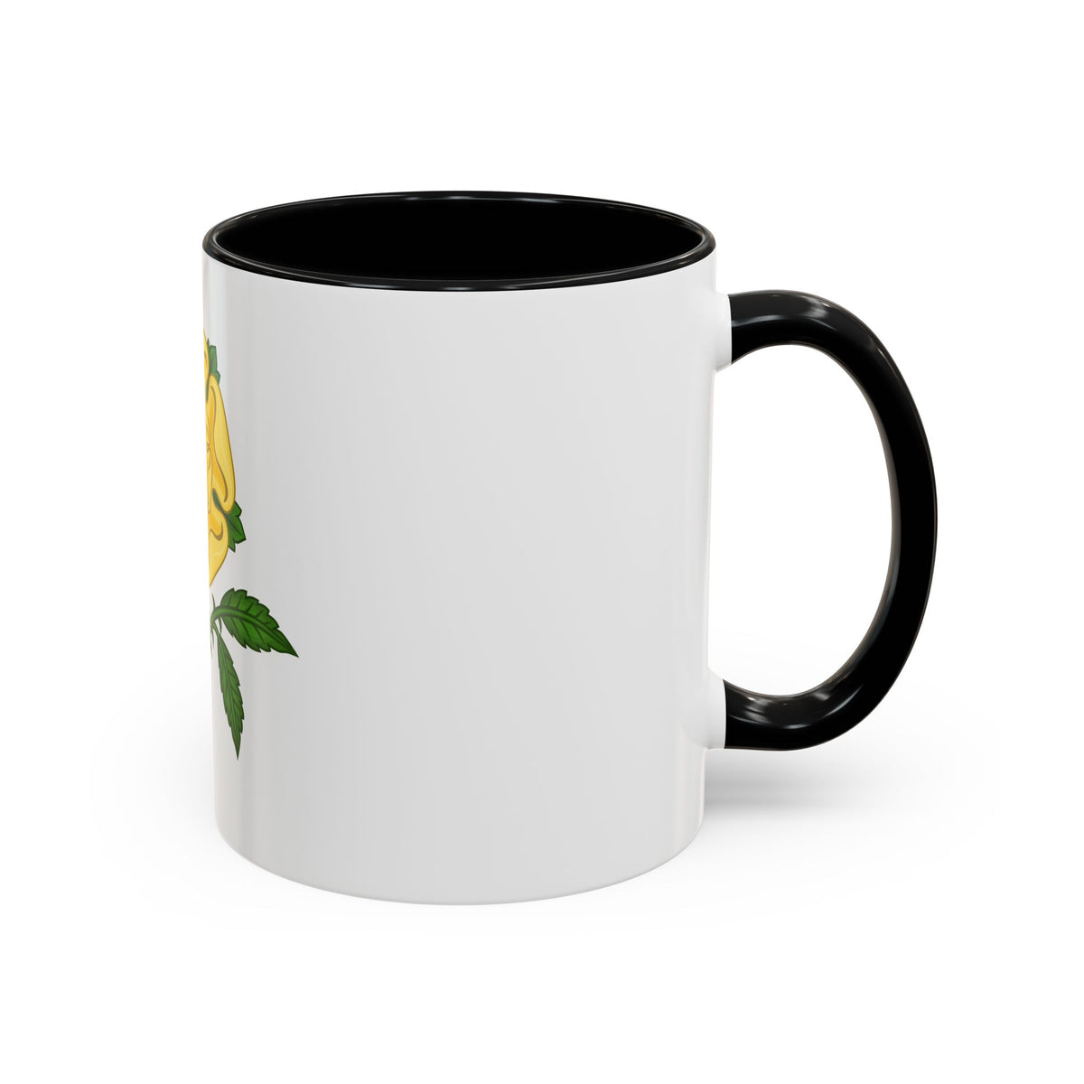 Golden Rose Badge - Accent Coffee Mug