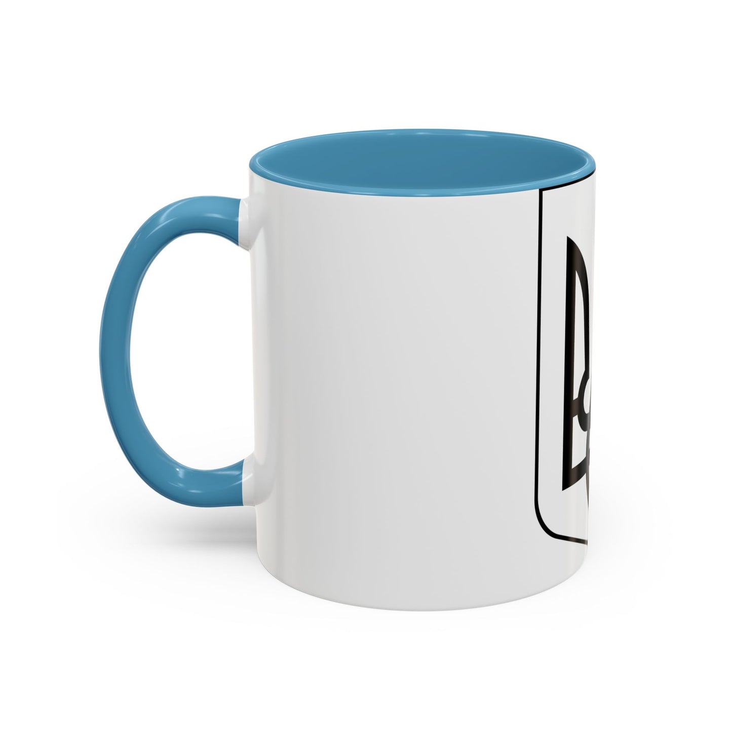 Lesser Coat of Arms of Ukraine 2 - Accent Coffee Mug