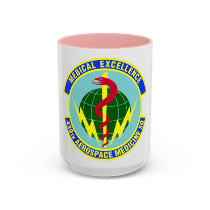 439th Aerospace Medicine Squadron (U.S. Air Force) Accent Coffee Mug