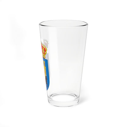 Escudo de Talavera de la Reina (Spain) (Coat of Arms) Pint Glass 16oz
