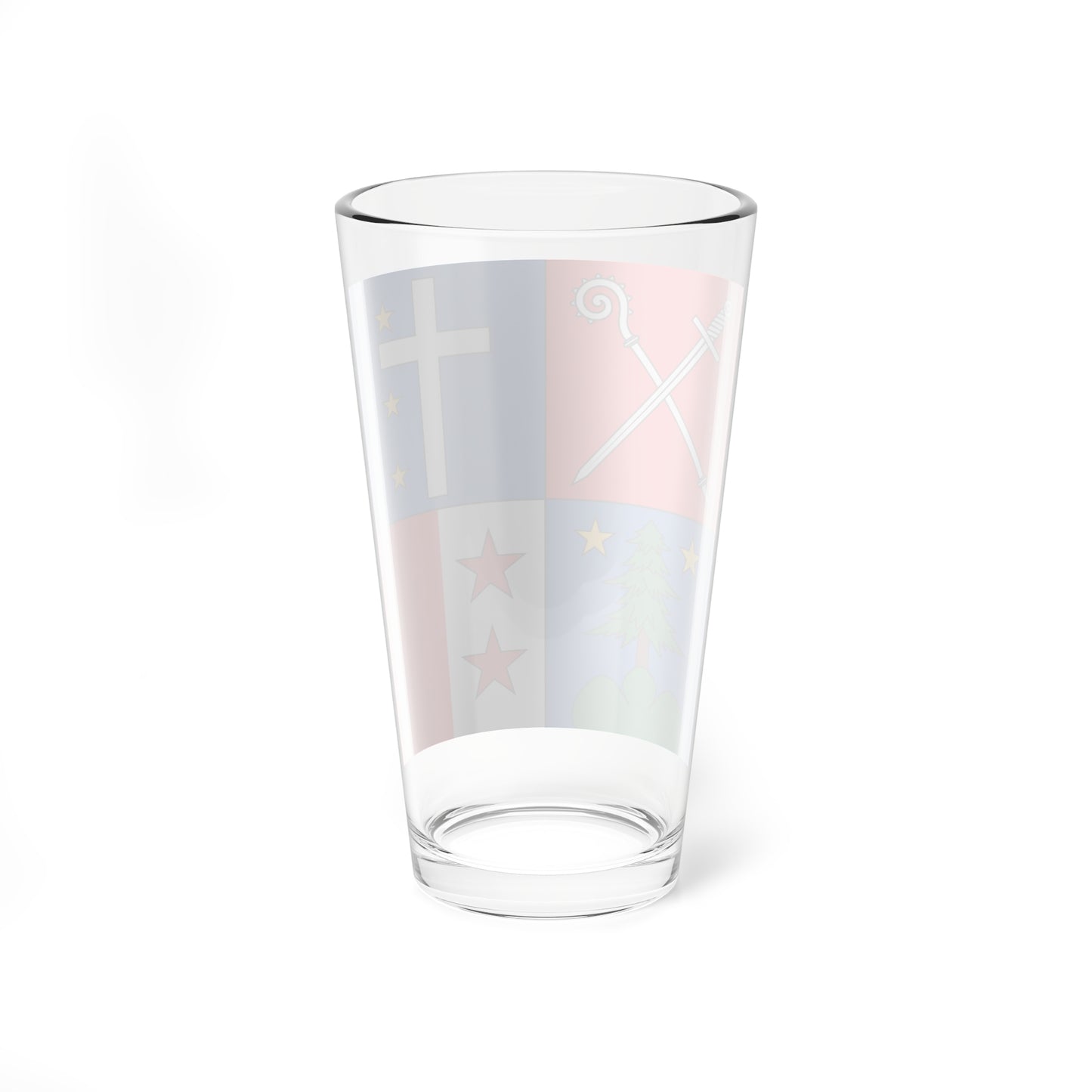 Flag of Henri Schwery (Switzerland) Pint Glass 16oz