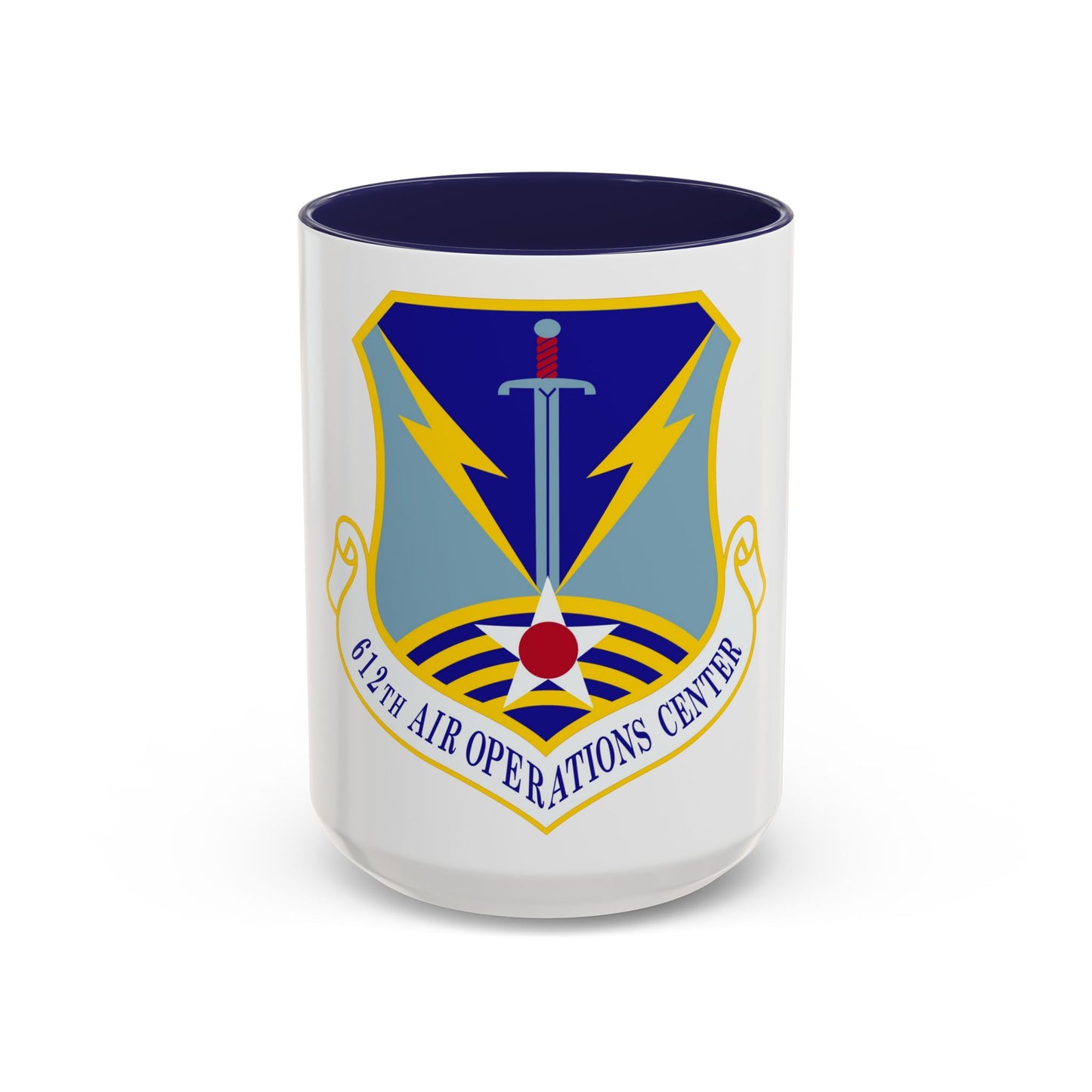 612 Air Operations Center ACC (U.S. Air Force) Accent Coffee Mug