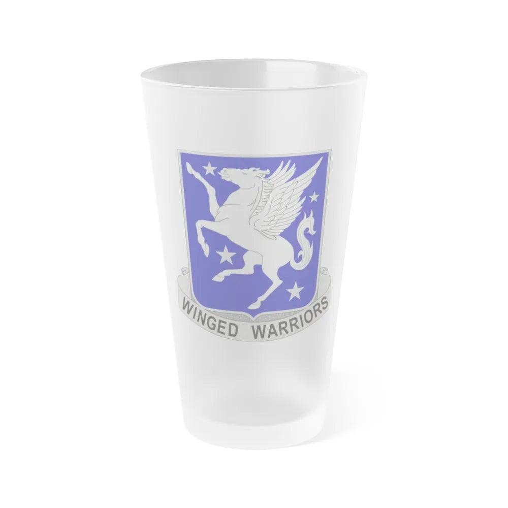 228 Aviation Regiment (U.S. Army) Frosted Pint Glass 16oz-Go Mug Yourself