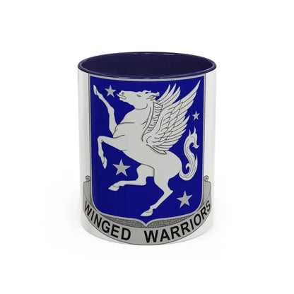 228 Aviation Regiment (U.S. Army) Accent Coffee Mug 11oz Navy - Go Mug Yourself
