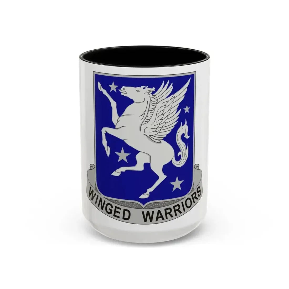 228 Aviation Regiment (U.S. Army) Accent Coffee Mug 15oz Black - Go Mug Yourself