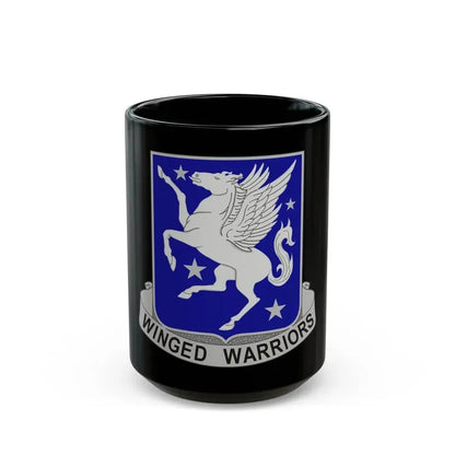 228 Aviation Regiment (U.S. Army) Black Coffee Mug 15oz - Go Mug Yourself