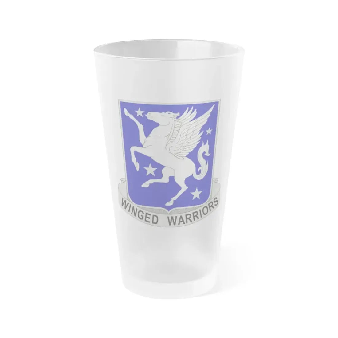 228 Aviation Regiment (U.S. Army) Frosted Pint Glass 16oz Default Title - Go Mug Yourself