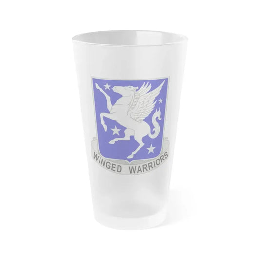 228 Aviation Regiment (U.S. Army) Frosted Pint Glass 16oz Default Title - Go Mug Yourself