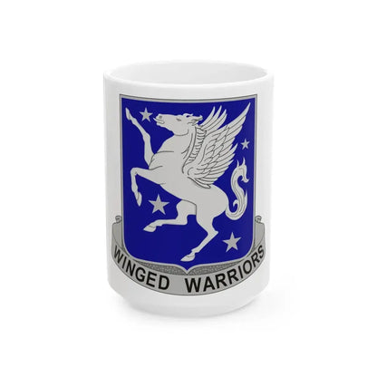 228 Aviation Regiment (U.S. Army) White Coffee Mug 15oz - Go Mug Yourself