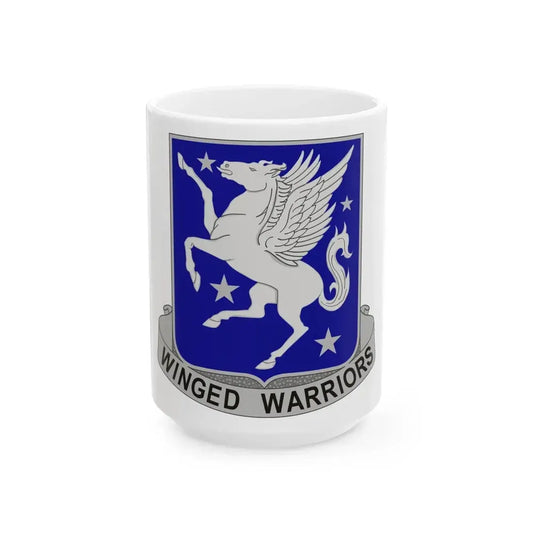228 Aviation Regiment (U.S. Army) White Coffee Mug 15oz - Go Mug Yourself
