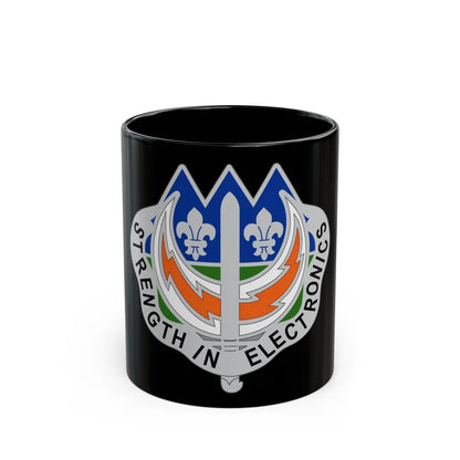 228 Signal Brigade 2 (U.S. Army) Black Coffee Mug-11oz-Go Mug Yourself