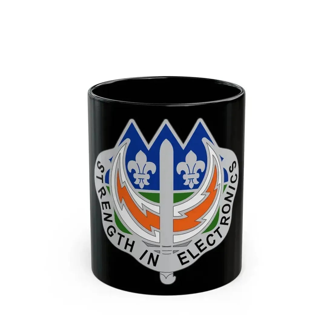 228 Signal Brigade 2 (U.S. Army) Black Coffee Mug 11oz - Go Mug Yourself