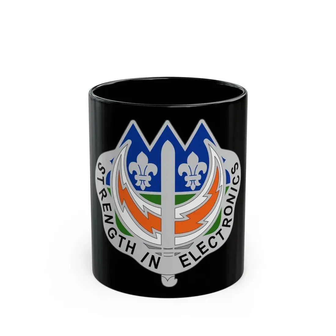 228 Signal Brigade 2 (U.S. Army) Black Coffee Mug - Go Mug Yourself