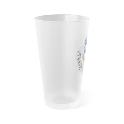 228 Signal Brigade 2 (U.S. Army) Frosted Pint Glass 16oz - Go Mug Yourself