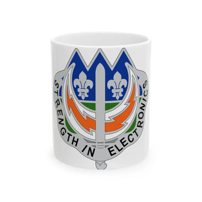 228 Signal Brigade 2 (U.S. Army) White Coffee Mug 11oz - Go Mug Yourself
