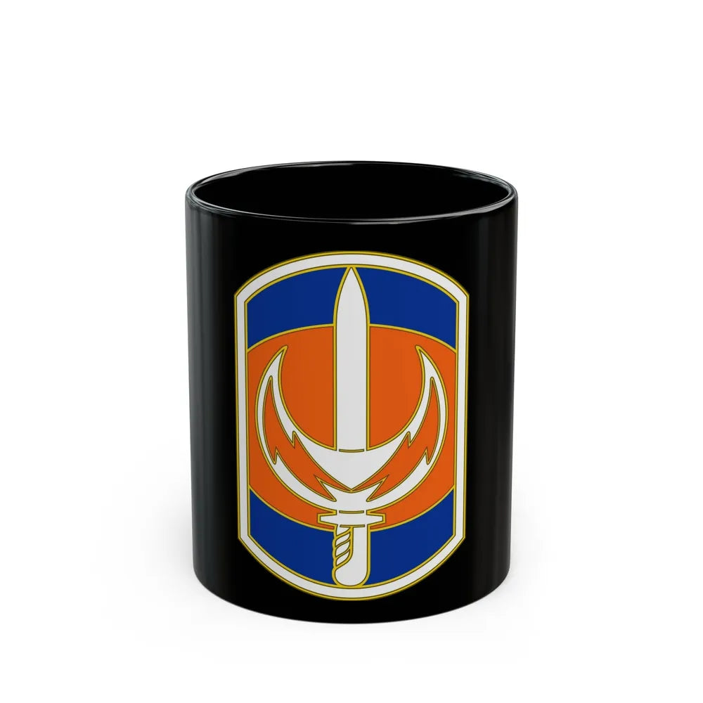 228 Signal Brigade 3 (U.S. Army) Black Coffee Mug-11oz-Go Mug Yourself